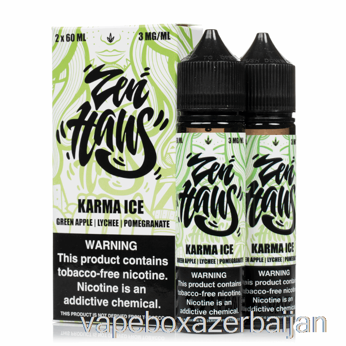 Vape Smoke Karma ICE - Zen Haus - 120mL 0mg